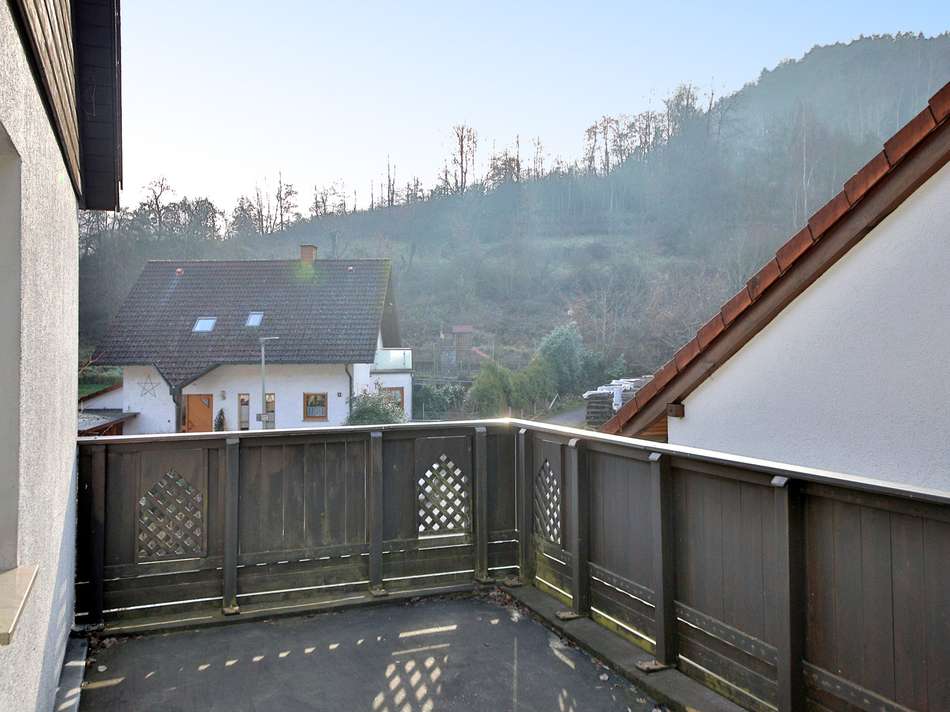 Dachterrasse über Garage