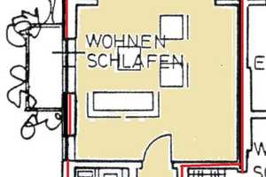 Vermietete 1 Zimmer-Wohnung mit EBK und Balkon – Batteriestr. 63, 27568 Bremerhaven – Vorschaubild 2