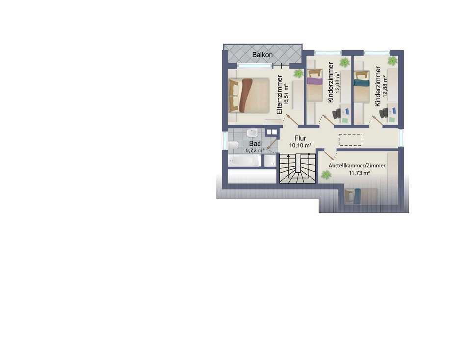 Grundriss Dachgeschoss