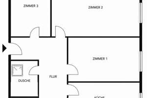 Zentral gelegene 3-Zimmer-Wohnung im Stuttgarter Süd – Die vollständige Adresse der Immobilie erhältst du vom Anbieter., 70178 Karlshöhe, Stuttgart – Vorschaubild 2