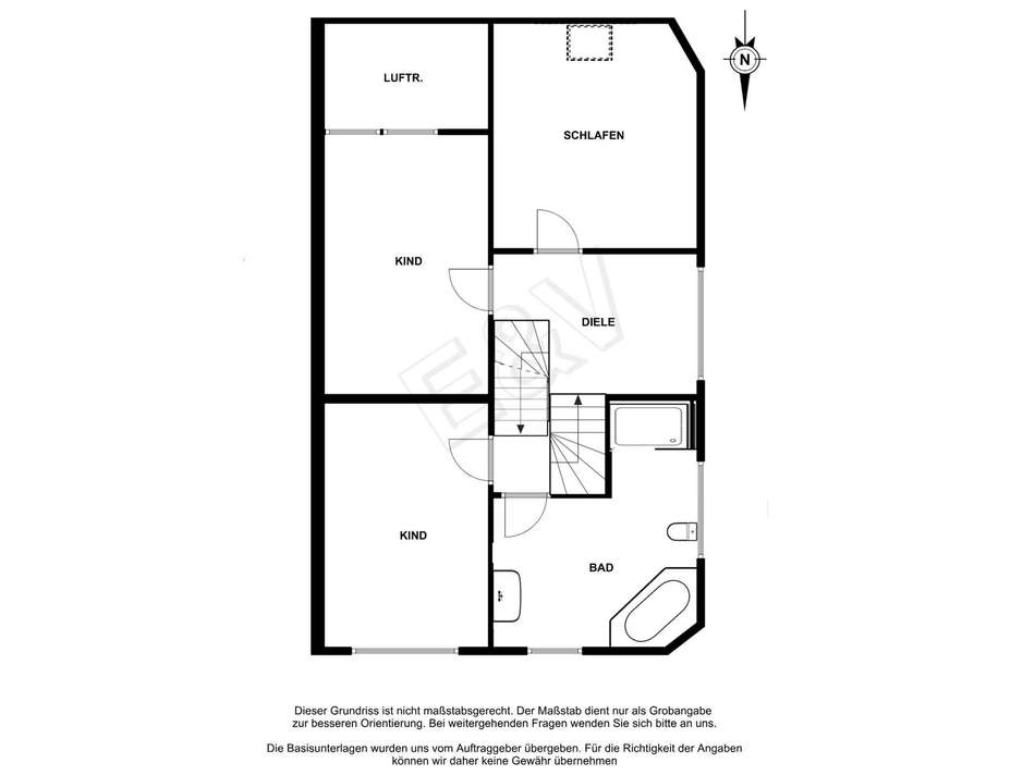 Grundriss Dachgeschoss