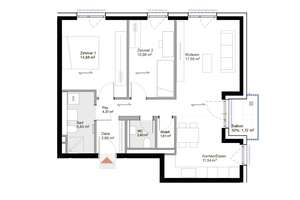 Zwischen Stadt und Natur: 3-Zimmer-Wohnung in Winnenden – Douglasienweg 2 - 4, 71364 Winnenden – Vorschaubild 13