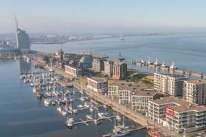 Spektakuläres Hafenpanorama auf der Penthouseebene – Die vollständige Adresse der Immobilie erhältst du vom Anbieter., 27568 Mitte, Bremerhaven – Vorschaubild 3