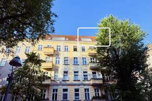 Charmante Dachgeschosswohnung mit Terrasse im beliebten Malplaquetkiez – Malplaquetstraße 35, 13347 Wedding, Berlin – Vorschaubild 1