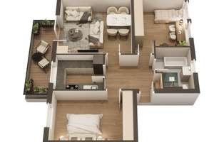 Wohnkomfort in Lünen: Hochwertige 3-Zimmer-Wohnung mit großem Balkon – Die vollständige Adresse der Immobilie erhältst du vom Anbieter., 44532 Horstmar, Lünen – Vorschaubild 20