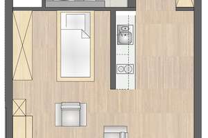 Stilvolles Wohnen auf Zeit - Möbliertes Apartment in Offenbach – 63067 Kaiserlei, Offenbach am Main – Vorschaubild 9