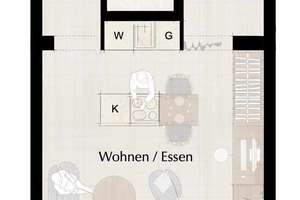 Exklusive 1,5 Zimmer Luxus-Suite - 
Erstbezug nach hochwertiger Sanierung mit Möblierungskonzept – Die vollständige Adresse der Immobilie erhältst du vom Anbieter., 20144 Harvestehude, Hamburg – Vorschaubild 11
