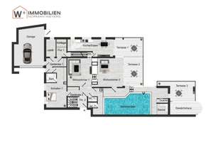 Wohnen als Statement – außergewöhnliches Architektenhaus mit Schwimmbad, Sauna und Gartenoase – Die vollständige Adresse der Immobilie erhältst du vom Anbieter., 48308 Senden – Vorschaubild 39