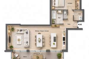 WÜNSCHEN SIE DAS BESONDERE? Hier ist es: Barrierefreies Luxus Penthouse mit  exklusiver Ausstattung – Die vollständige Adresse der Immobilie erhältst du vom Anbieter., 72622 Nürtingen – Vorschaubild 10