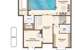 Seltene Gelegenheit: 
Repräsentative Stadtvilla in bester Lage! – Die vollständige Adresse der Immobilie erhältst du vom Anbieter., 90491 Erlenstegen, Nürnberg – Vorschaubild 30