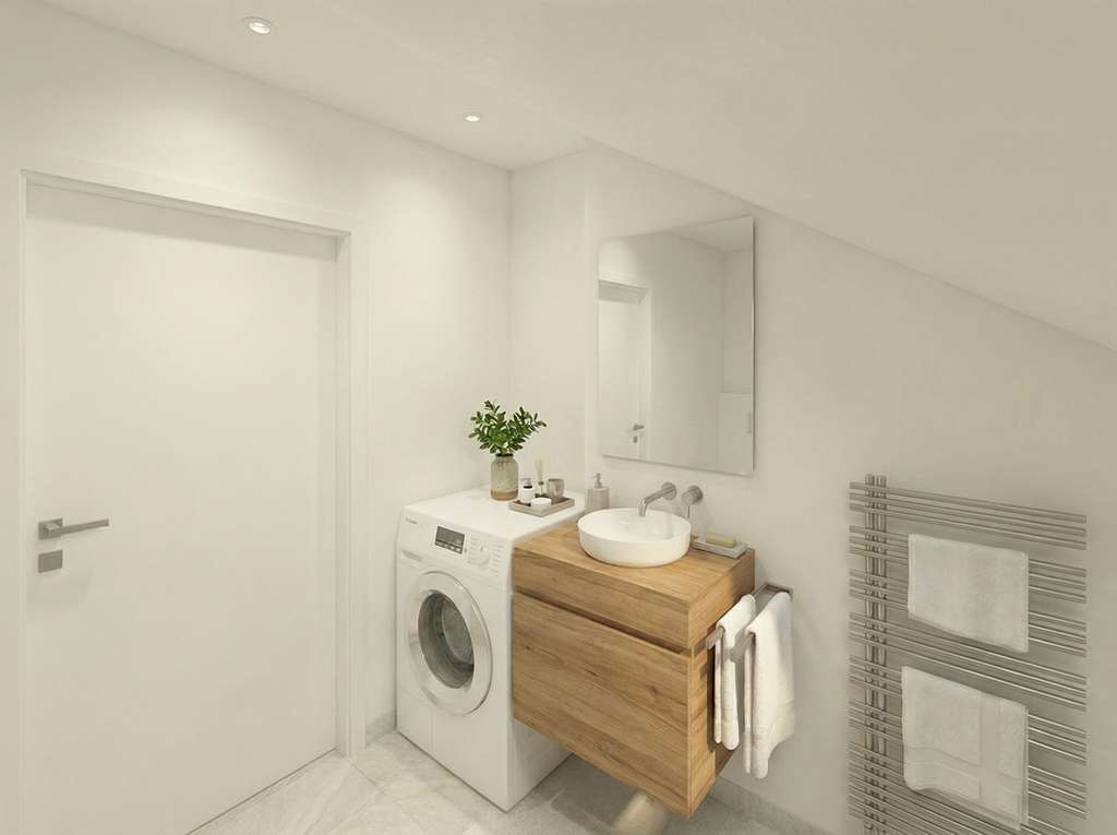 Immobilie in Isen - Neubau Dachgeschosswohnung mit Balkon – Garage geschenkt + KfW-Förderung sichern - Bild 3