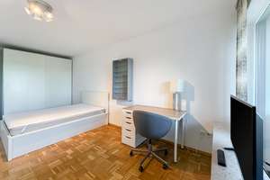 Attraktive, möblierte 1-Zi.-Wohnung mit separater Küche und Balkon im Universitätsviertel Augsburg – Lilienthalstraße 15, 86159 Universitätsviertel, Augsburg – Vorschaubild 5