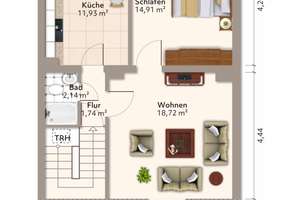 Wohnen und Vermieten unter einem Dach – vielseitiges Dreifamilienhaus – Die vollständige Adresse der Immobilie erhältst du vom Anbieter., 41066 Bettrath-Hoven, Mönchengladbach – Vorschaubild 17
