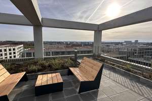 Moderne 2-Zimmer-Wohnung mit hochwertiger Ausstattung, Dachterrasse und Top-Infrastruktur. – Hermine-von-Parish-Straße 43, 81245 Neupasing, München – Vorschaubild 1