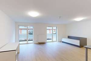 **STUDENTS ONLY** Rollstuhlgerechtes Apartment MÖBLIERT mit TERRASSE im Open Living House Siegen ... – Am Lohgraben 30, 57074 Siegen, Siegen – Vorschaubild 3