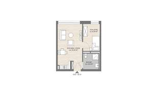 neuwertige, moderne 1,5-Zi.-Whg. mit Einbauküche * 35 m² * Baujahr 2022 – Spiegelstr. 6, 90762 Stadtpark, Stadtgrenze, Fürth – Vorschaubild 13