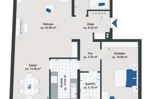 Zentrumsnaher Wohntraum: Frisch sanierte 3-Zimmer-Wohnung mit großem Balkon – Die vollständige Adresse der Immobilie erhältst du vom Anbieter., 53721 Siegburg – Vorschaubild 17