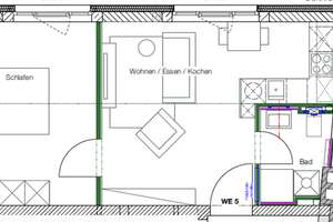 Erstbezug: Moderne 2-Zimmer-Wohnung im 2. OG mit EBK in Aschaffenburg-Stadtmitte  – Heinsestraße 3, 63739 Stadtmitte, Aschaffenburg – Vorschaubild 11