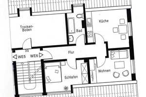 2,5 Zimmer  Dachgeschosswohnung in Gelsenkirchen Buer zu vemieten. – Mühlenstr. 120, 45896 Gelsenkirchen – Vorschaubild 6