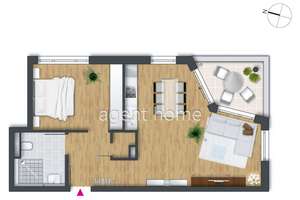 MÖBLIERT - SCHÖNER WOHNEN - Tolle Wohnung mit Balkon – Die vollständige Adresse der Immobilie erhältst du vom Anbieter., 70567 Möhringen-Mitte, Stuttgart – Vorschaubild 21