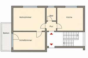 7546 - Erstbezug nach Sanierung: Helle u. gut geschnittene 2-ZKB mit Balkon! – Die vollständige Adresse der Immobilie erhältst du vom Anbieter., 76187 Knielingen, Karlsruhe – Vorschaubild 15
