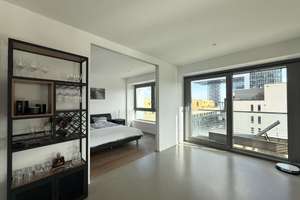 Kranhaus, hochwertig ausgestattete 2-Zimmer-Wohnung mit zwei Bädern und Balkonen sowie Stellplatz – Im Zollhafen 12, 50678 Altstadt/Süd, Köln – Vorschaubild 16