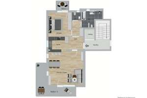 Moderne 2-Zimmer-Wohnung mit 2 Balkonen in ruhiger TOP Lage