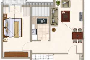 **Liebertwolkwitz: Klasse Maisonette-Wohnung** - unvermietet – Die vollständige Adresse der Immobilie erhältst du vom Anbieter., 4288 Liebertwolkwitz, Leipzig – Vorschaubild 3