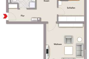 2,5-Zi.-ETW in ER-Tennenlohe...Selbstbezug oder vermieten – Die vollständige Adresse der Immobilie erhältst du vom Anbieter., 91058 Tennenlohe, Erlangen – Vorschaubild 4
