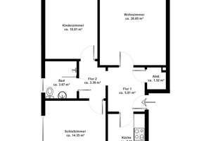 Renoviert, Bezugsfertig - im 1. OG – Die vollständige Adresse der Immobilie erhältst du vom Anbieter., 21077 Marmstorf, Hamburg – Vorschaubild 12