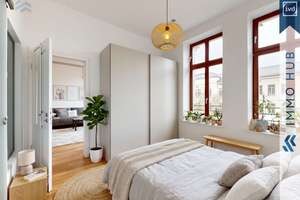 ++ Hochwertige 2-Zimmer-Wohnung mit Balkon und EBK im Plagwitzer Rathaus ++ – Die vollständige Adresse der Immobilie erhältst du vom Anbieter., 4229 Plagwitz, Leipzig – Vorschaubild 4