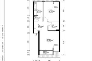 CITYHOUSE: Gute Kapitalanlage 2 Zimmer Wohnung solide vermietet mit Balkon, Keller in zentraler Lage – Die vollständige Adresse der Immobilie erhältst du vom Anbieter., 51067 Holweide, Köln – Vorschaubild 11