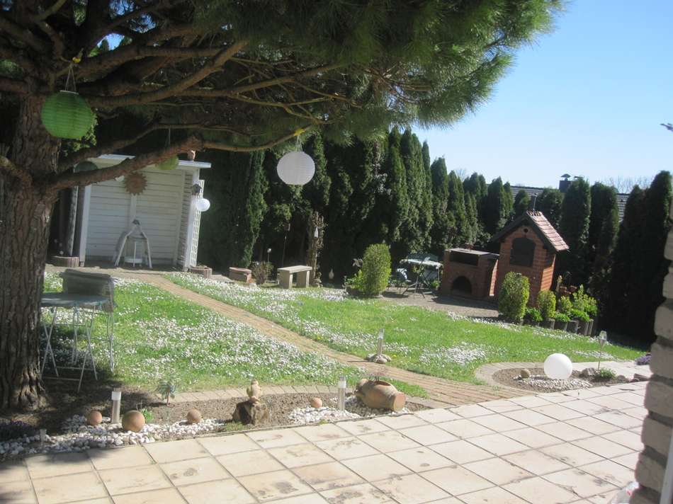 Garten Ostseite