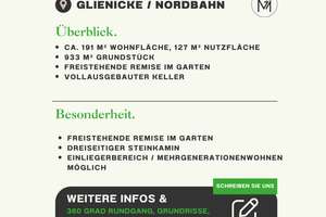 Großzügiges Familienhaus mit Kamin, Garten und Remise – Glienicke/Nordbahn – Die vollständige Adresse der Immobilie erhältst du vom Anbieter., 16548 Glienicke/Nordbahn – Vorschaubild 2