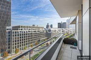 Eine Bühne für Skyline und Europagarten: Zwei-Zimmer-Wohnung im Praedium – 60486 Gallus, Frankfurt am Main – Vorschaubild 9