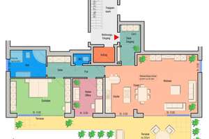 Luxuriöse 3 Zimmer Terrassenwohnung in exponierter Lage in Leverkusen * ca. 135,00 qm – Höhenstraße 21, 51381 Lützenkirchen, Leverkusen – Vorschaubild 15