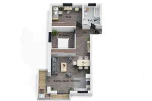 Sonnige Terrassenwohnung – 3 Zimmer, KfW 40, ohne Provision – Die vollständige Adresse der Immobilie erhältst du vom Anbieter., 71691 Freiberg am Neckar – Vorschaubild 14
