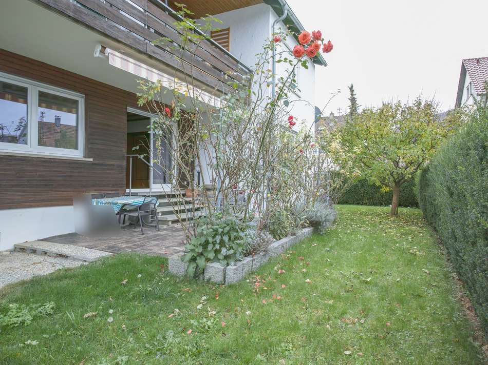 Terrasse und Garten (EG)
