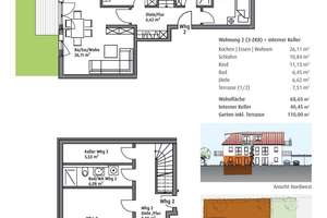 München! 3-ZKB EG-Whg. + 41 m² Hobbykeller und Süd/West-Garten! FBH, elektr. Rollläd., Videosprech.! – Niederalmstraße 6b, 81735 Neuperlach, München – Vorschaubild 8