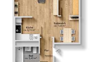 Gemütliche Wohnung mit modern gestaltetem Badezimmer – Wenzel-Verner-Straße 38, 9120 Helbersdorf, Chemnitz – Vorschaubild 14