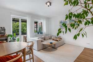 Sanierte und helle 2-Zimmer Wohnung mit Balkon in zentraler Lage von Darmstadt