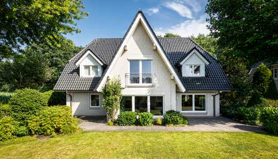 Bild von Repräsentatives, hochwertiges Einfamilienhaus mit Kamin in Traumlage von Metjendorf zu verkaufen!