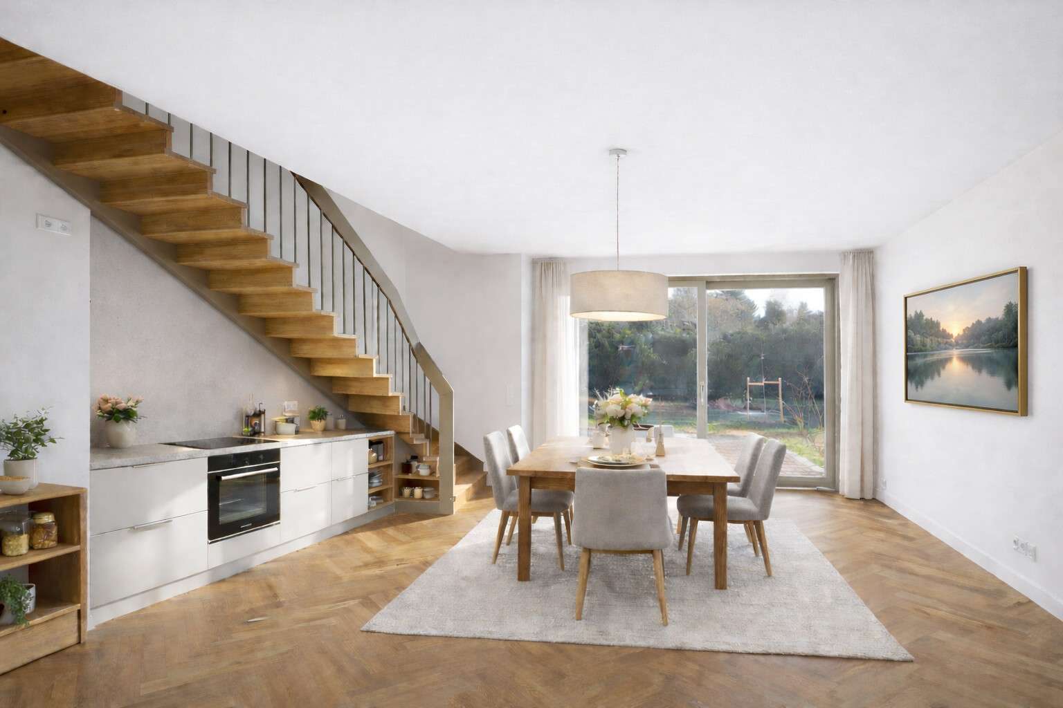 Immobilie in Großwoltersdorf - Wohnen am See – nachhaltiges Reihenhaus in Altglobsow - Bild 2