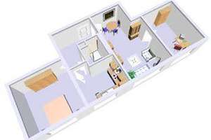 Endlich Zuhause: frisch sanierte 3-Zimmer-Wohnung – Norddeutsche Str. 41, 24143 Gaarden-Ost, Kiel – Vorschaubild 1
