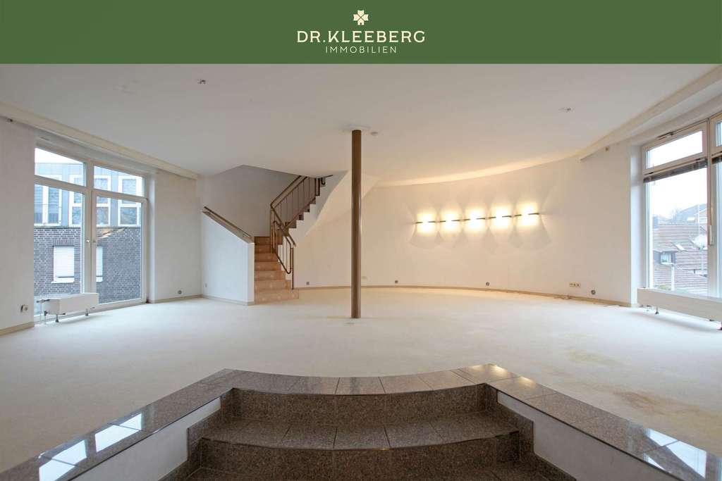 Immobilie in Nottuln - Architektonisches Highlight am Grüngürtel – Maisonettewohnung mit Runddesign in Nottuln - Bild 2