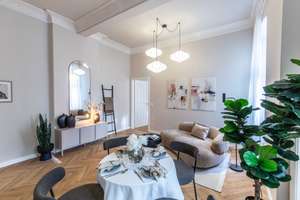 Lichtgeprägte 3 Zi. Altbauwohnung mit Balkon – Erstbezug nach Sanierung unweit Ludwigkirchplatz – Düsseldorfer Straße 14, 10719 Wilmersdorf, Berlin – Vorschaubild 9
