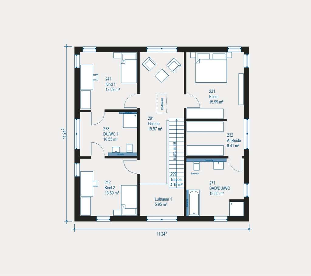 Immobilie in Much - Ihr individuelles Einfamilienhaus in Much - Flexibel geplant und energieeffizient gebaut - Bild 3