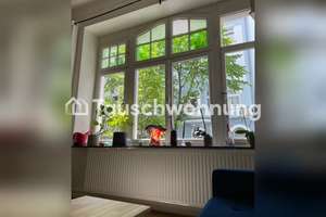 Tauschwohnung: Altbauwohnung mit Garten 3 Zimmer suche 2 Zimmer