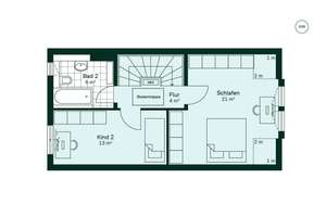Reihenhaus und Außenstellplatz und Carport – Rolandstraße 91, 52134 Herzogenrath – Vorschaubild 15