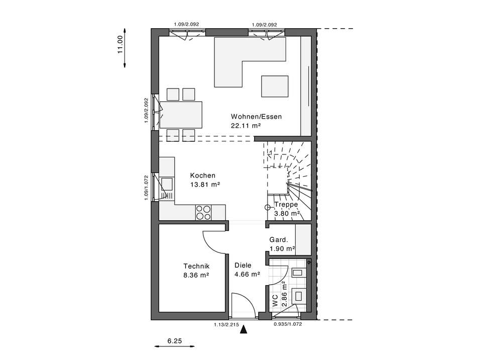 Grundriss EG